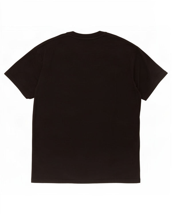 Tommy Hilfiger Camiseta gráfica para hombre Top Medium Black Cotton