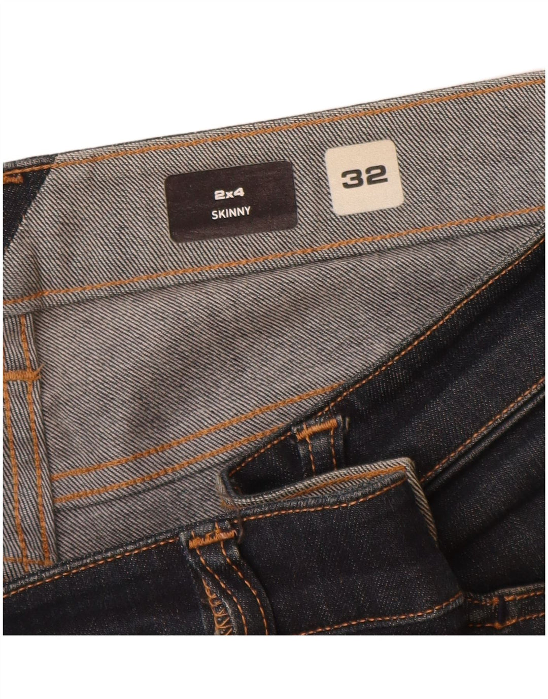 Vaqueros pitillo para mujer Volcom W32 L31 Algodón azul marino