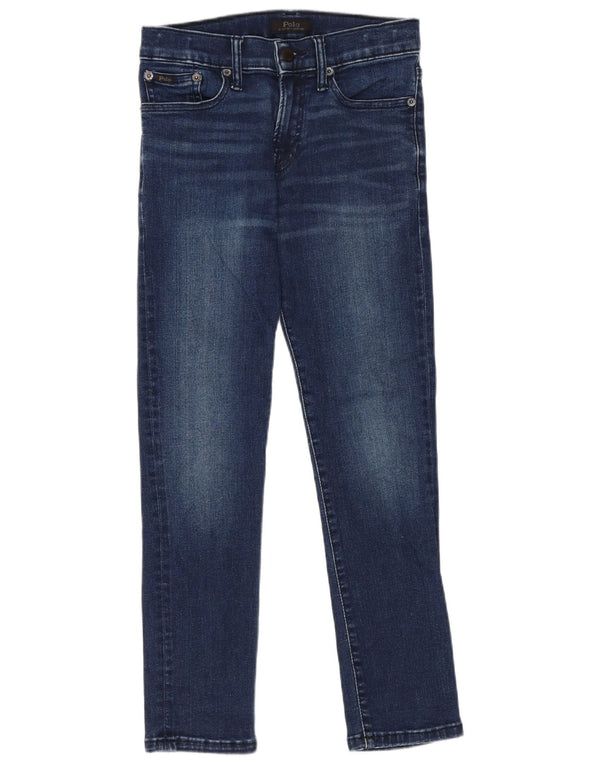 Polo Ralph Lauren Vaqueros pitillo para niñas 10-11 años Mediano W24 L25 Algodón azul
