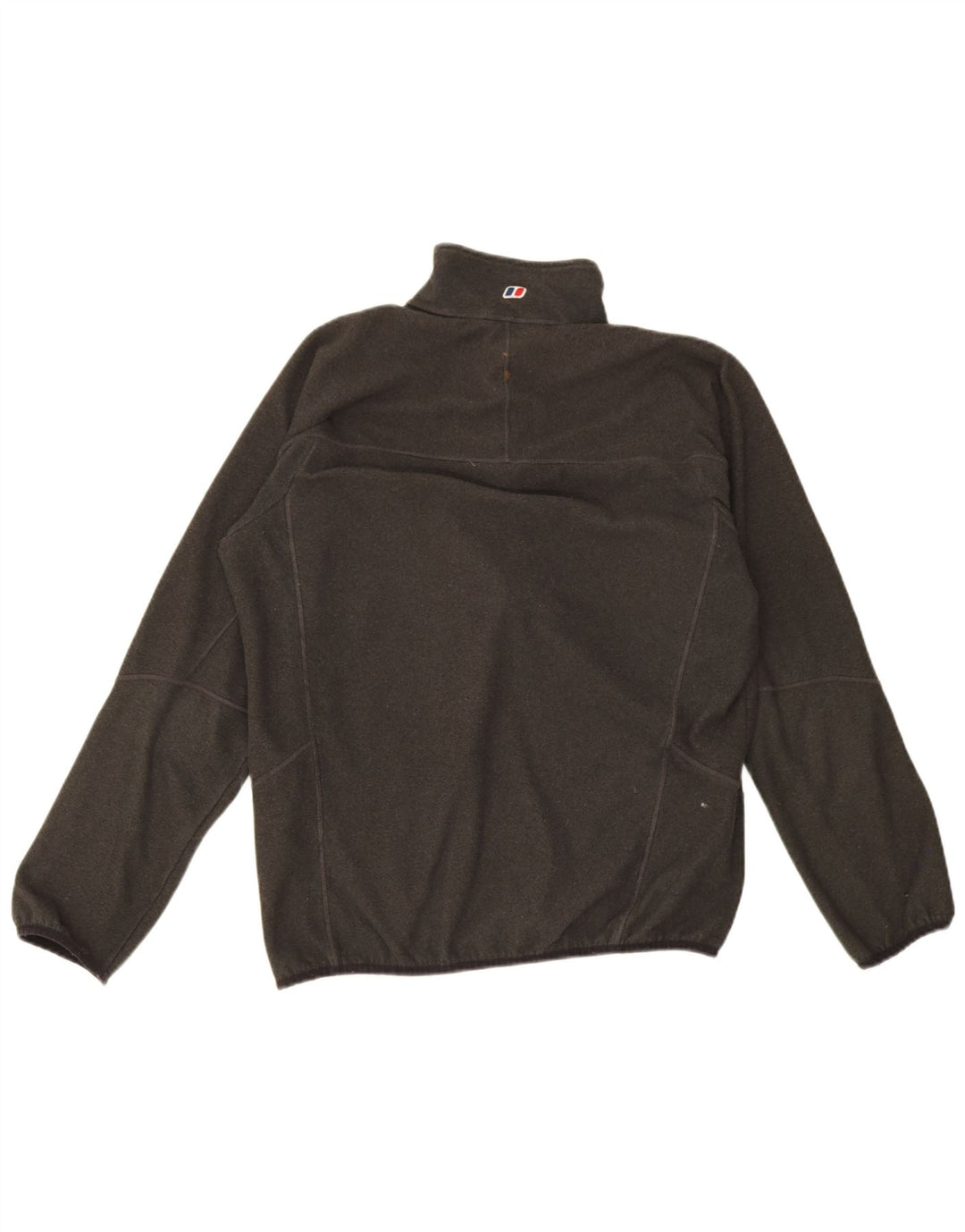 Berghaus Hombre Jersey De Forro Polar Con Cremallera Y Cuello Grande Poliéster Moteado Verde