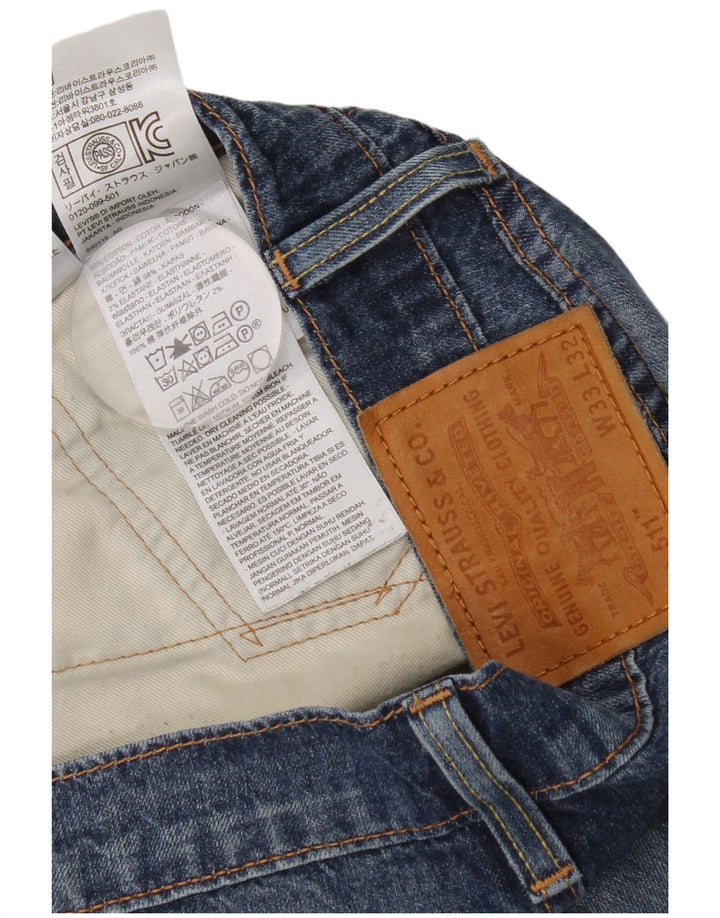 Levi's Hombre 511 Slim Jeans W33 L32 Algodón Azul