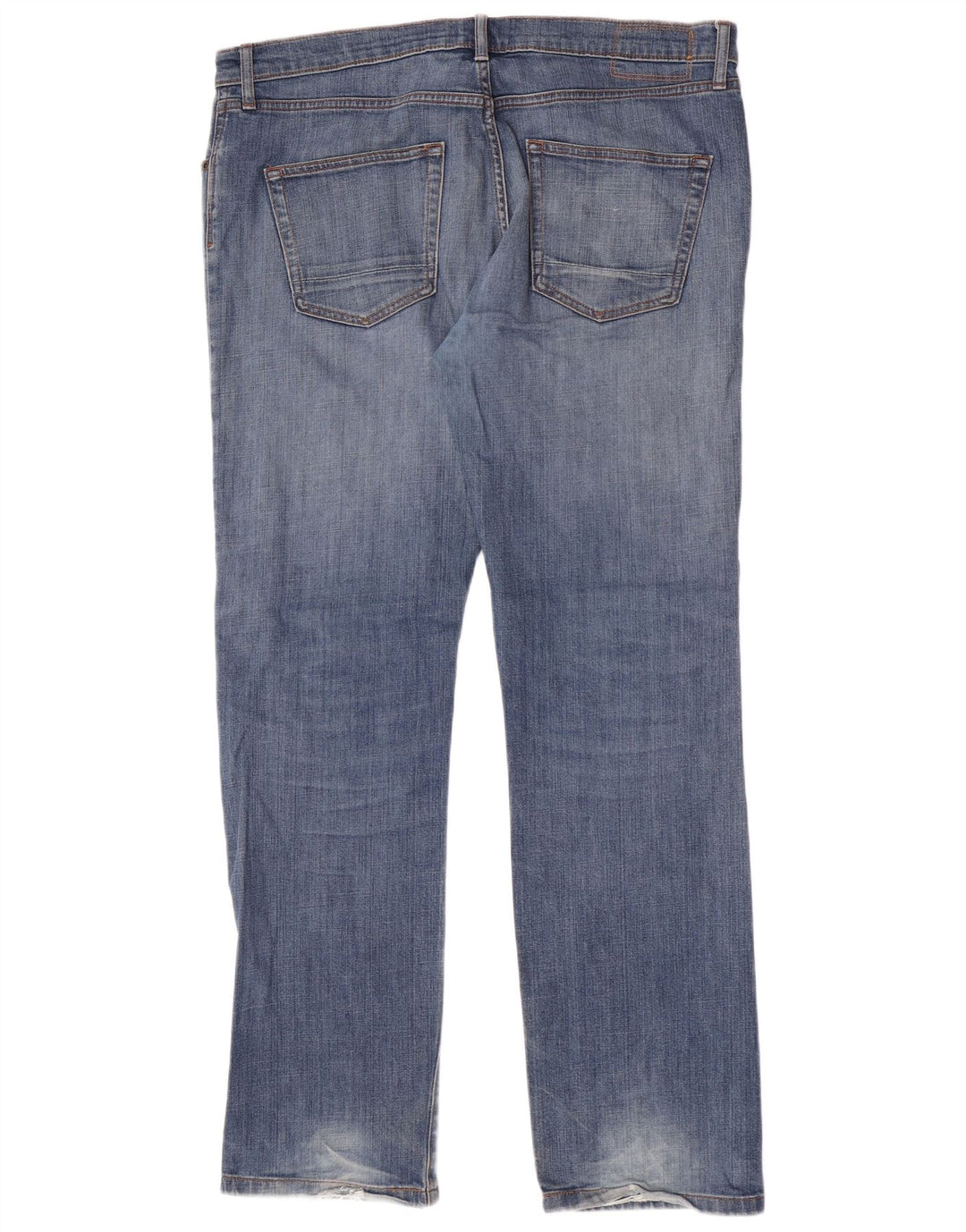 Marks & Spencer Vaqueros rectos para hombre W36 L33 Algodón azul