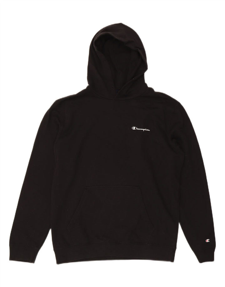 CHAMPION Sudadera con capucha para hombre XL Algodón negro