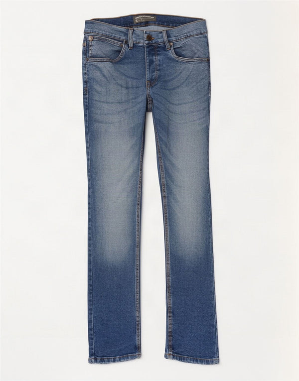 French Connection Vaqueros ajustados para hombre W32 L32 Algodón azul