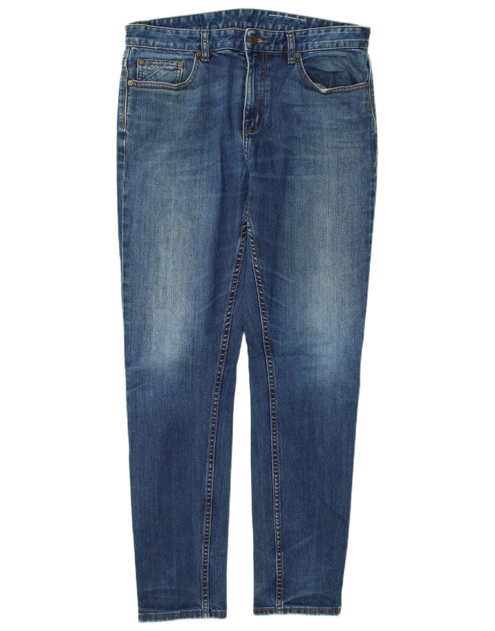 Vaqueros pitillo para hombre de French Connection W34 L31 Azul