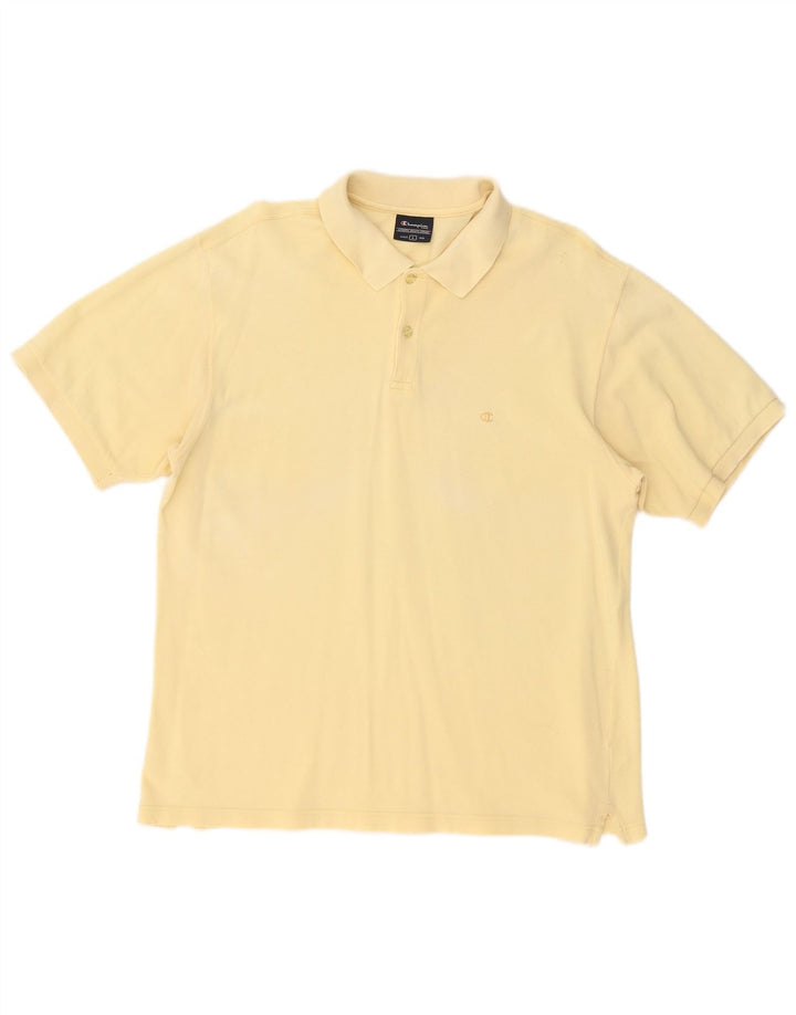 Champion Polo Para Hombre Grande Amarillo