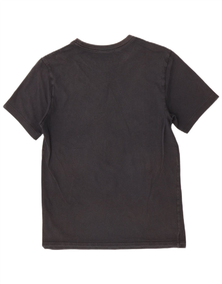Jordan - Camiseta gráfica para hombre, talla pequeña, algodón negro