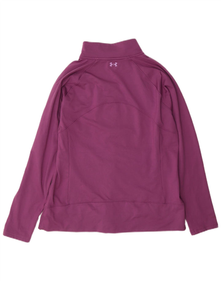 Under Armour Chaqueta de chándal para mujer Reino Unido 44 Poliéster morado grande