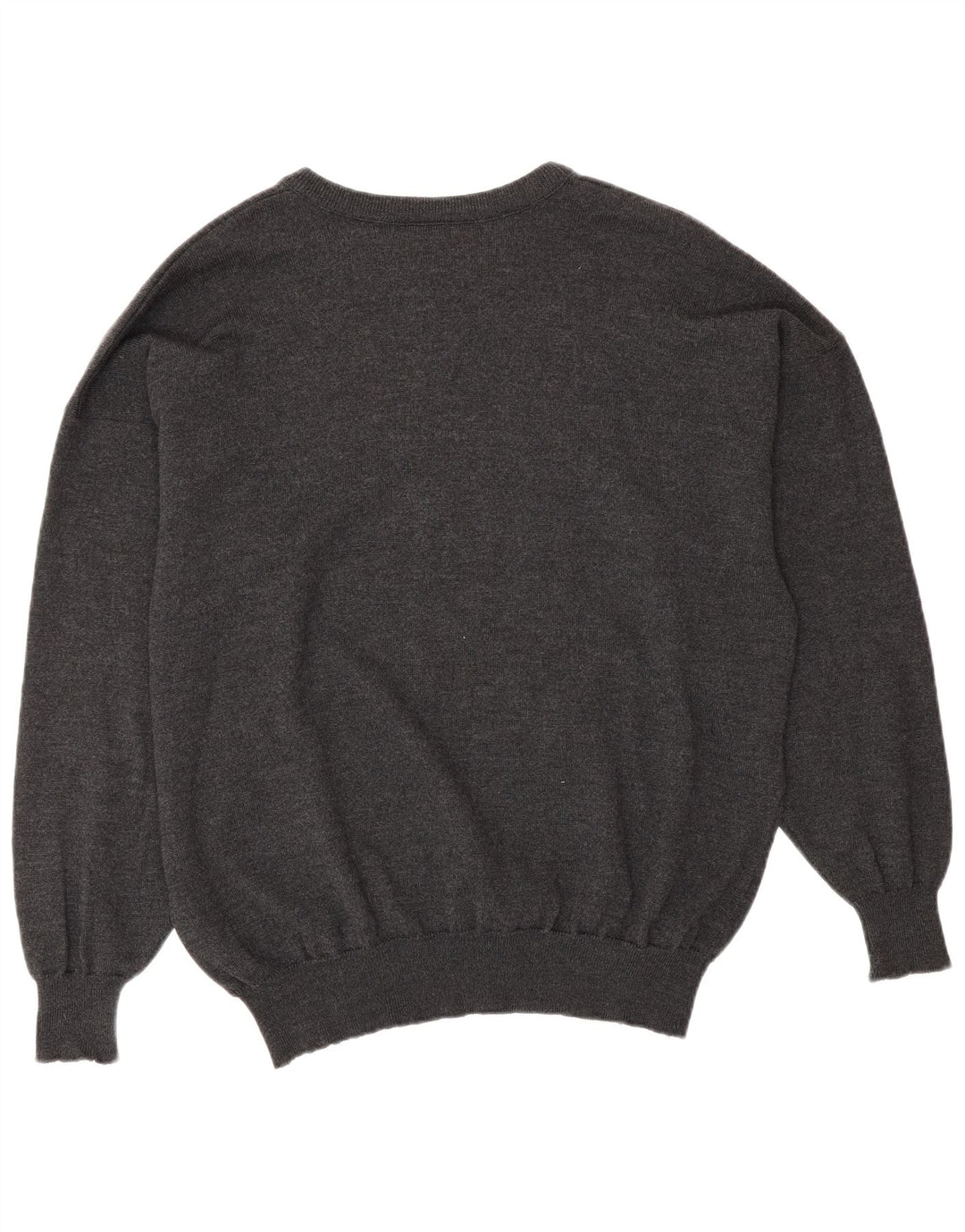 Lacoste Jersey de cuello redondo para hombre talla 8 3XL lana gris