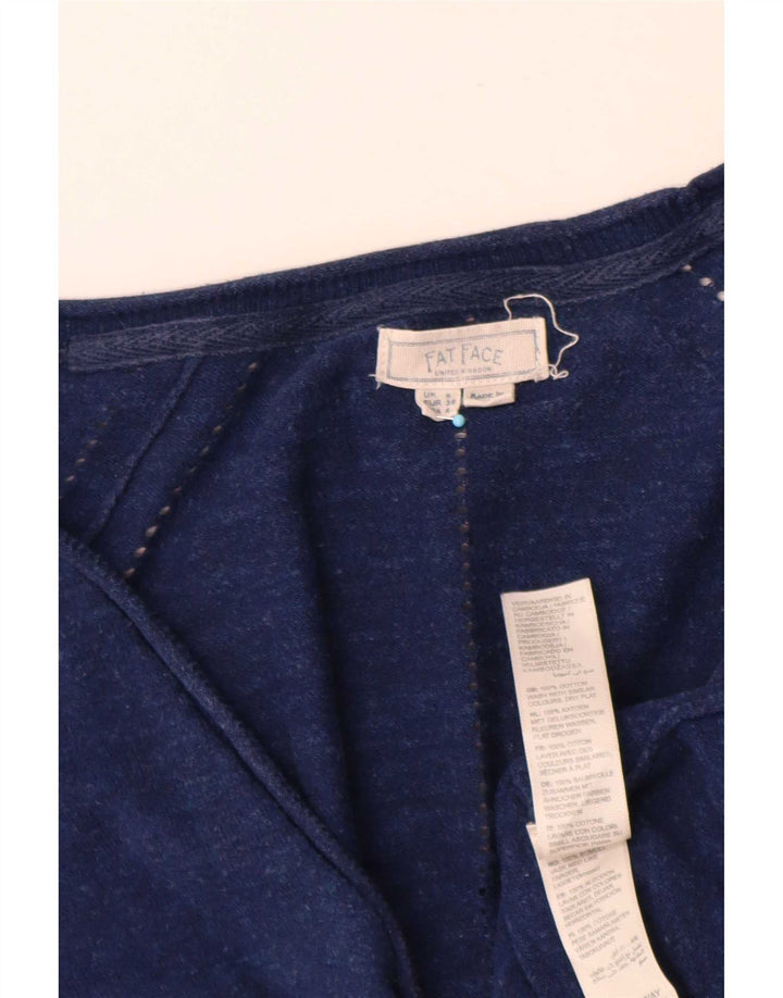 Cárdigan para mujer Fat Face UK 8 Small Azul