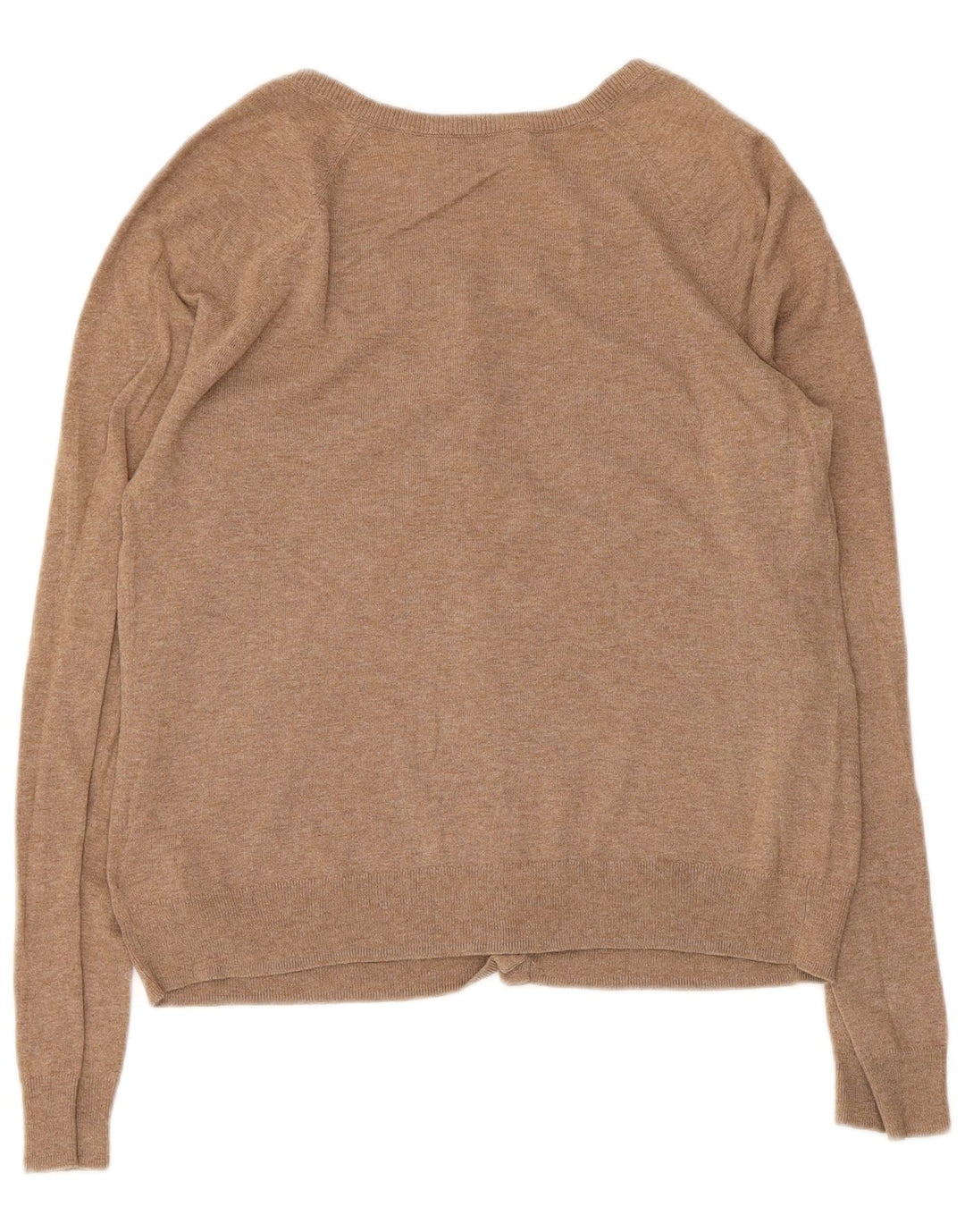 Gap Cárdigan para Mujer UK 42 Algodón Marrón Medio