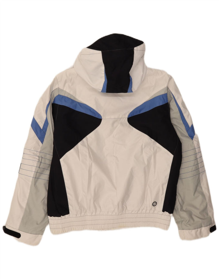 Colmar Chaqueta De Esquí Con Capucha Para Hombre IT 48 Medium White Colourblock