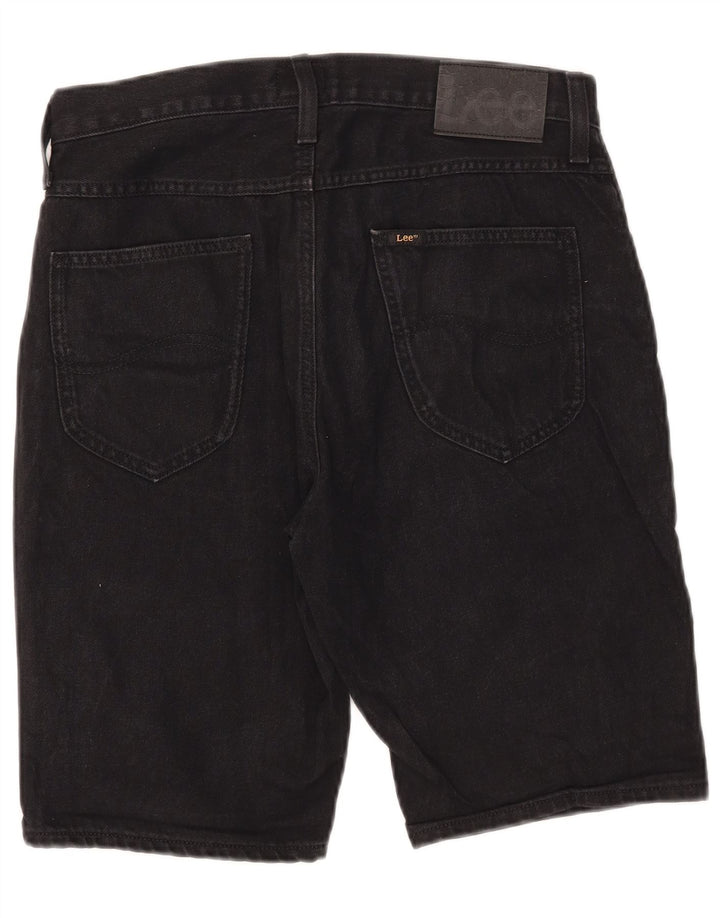 Lee Shorts De Mezclilla Para Hombre W30 Algodón Negro Mediano