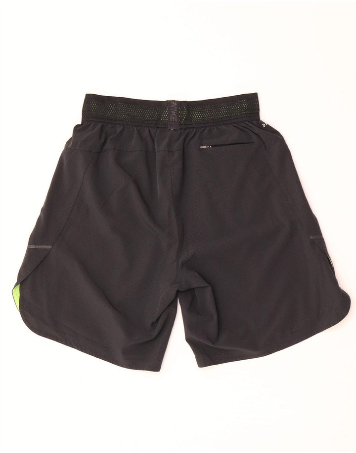 Nike Dri Fit - Pantalones cortos deportivos para hombre (poliéster), color negro