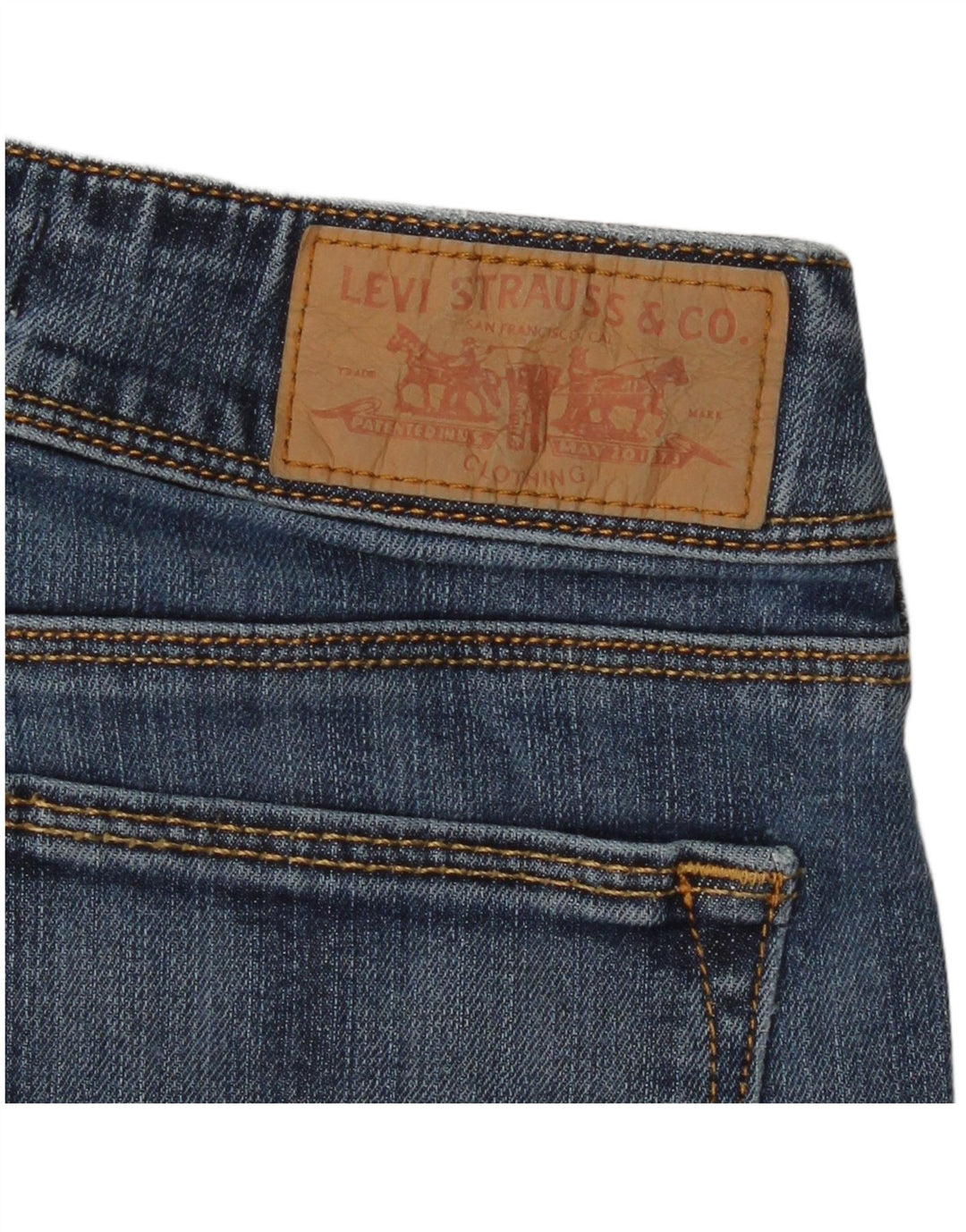Vaqueros Levi's Mujer 571 Slim W26 L29 Azul