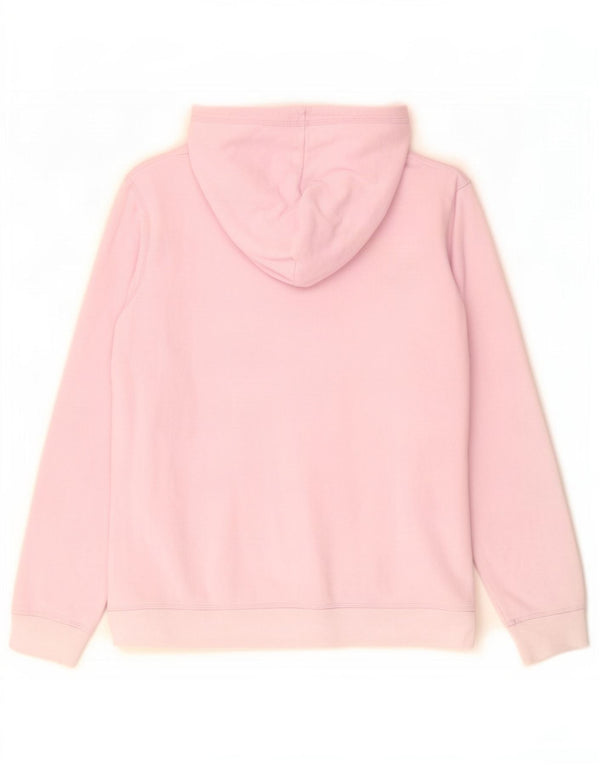 Roxy Sudadera con capucha gráfica para mujer UK 46 Large Pink Cotton