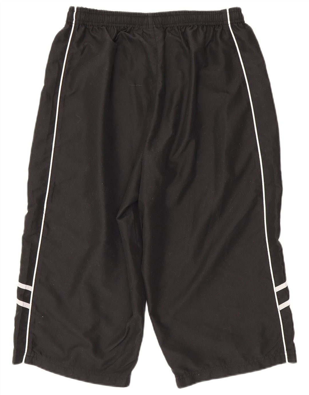 FILA Pantalones de chándal capri para hombre Poliéster negro mediano