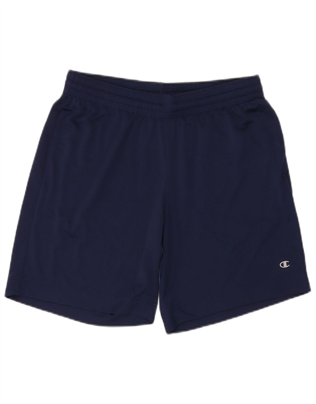 CHAMPION Pantalones cortos deportivos para hombre Poliéster azul marino mediano