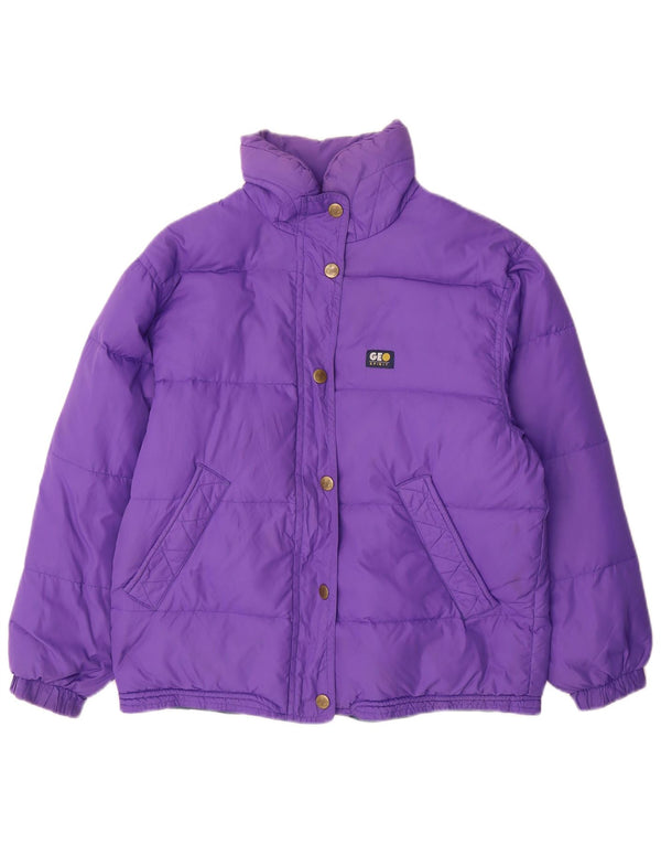 Chaqueta Acolchada Mujer Geo Spirit IT 42 Poliamida Morada Mediana