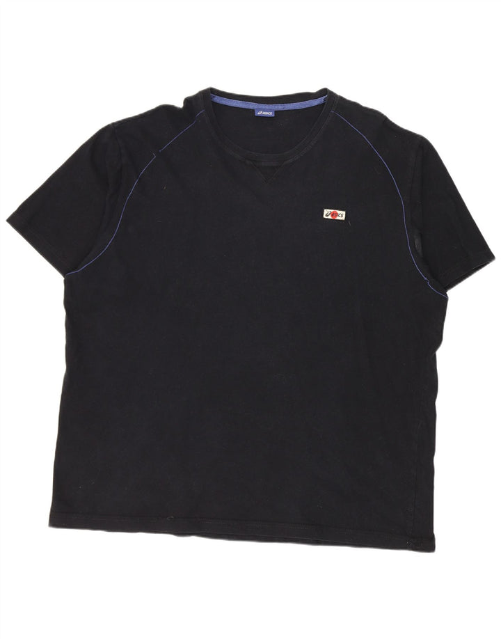 Asics Camiseta Hombre Top 3XL Algodón Negro