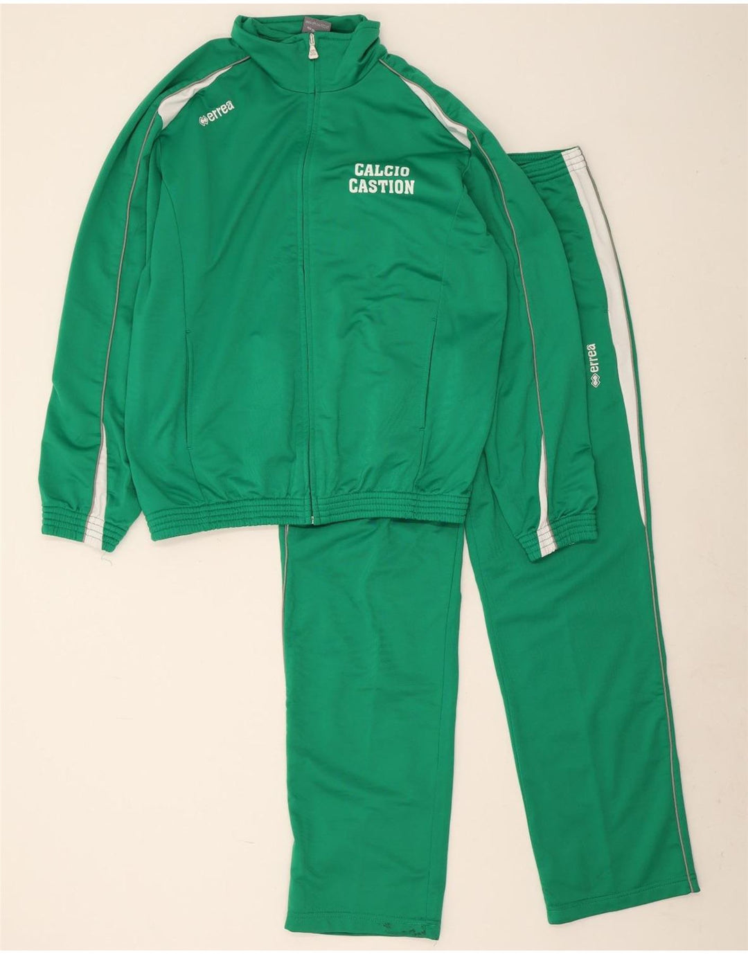 Errea Chándal completo con gráfico para hombre Poliéster color block verde grande