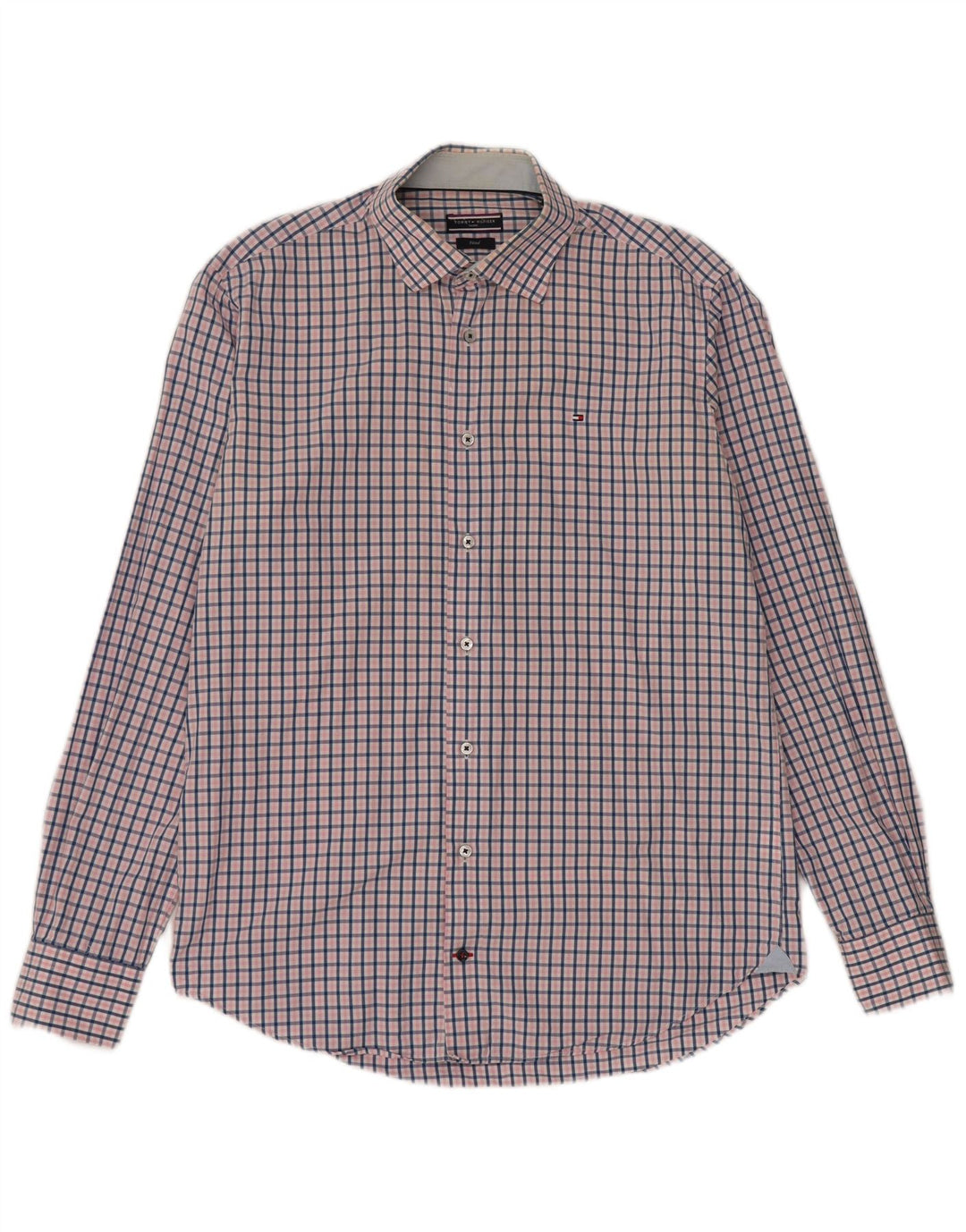 Camisa Tommy Hilfiger Hombre Medium Pink Check