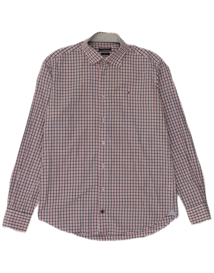 Camisa Tommy Hilfiger Hombre Medium Pink Check