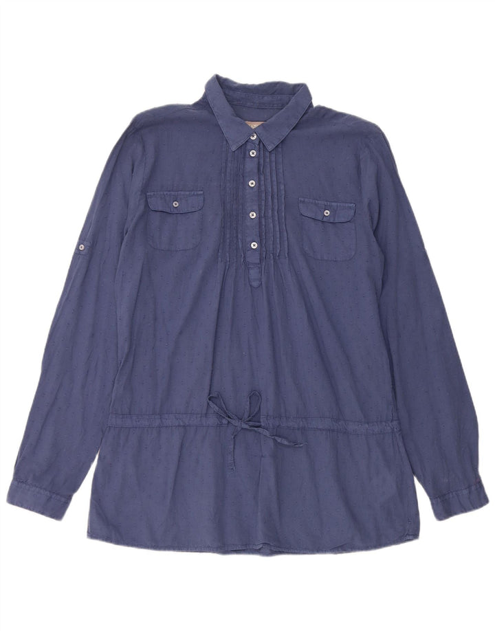 Napapijri Camisa tipo pulóver para mujer Reino Unido 46 Grande Azul
