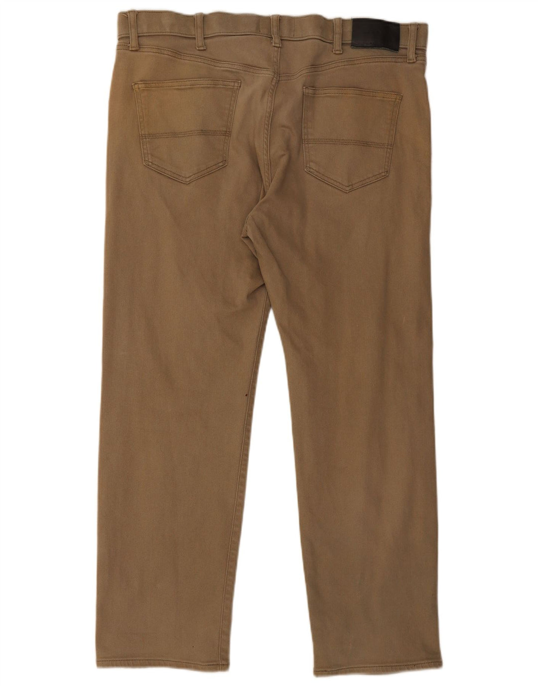 Marks & Spencer Vaqueros rectos para hombre W38 L31 Algodón beige