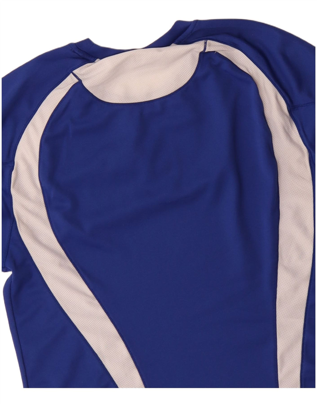 Asics - Camiseta de manga larga para mujer, talla 40, color azul medio, poliéster