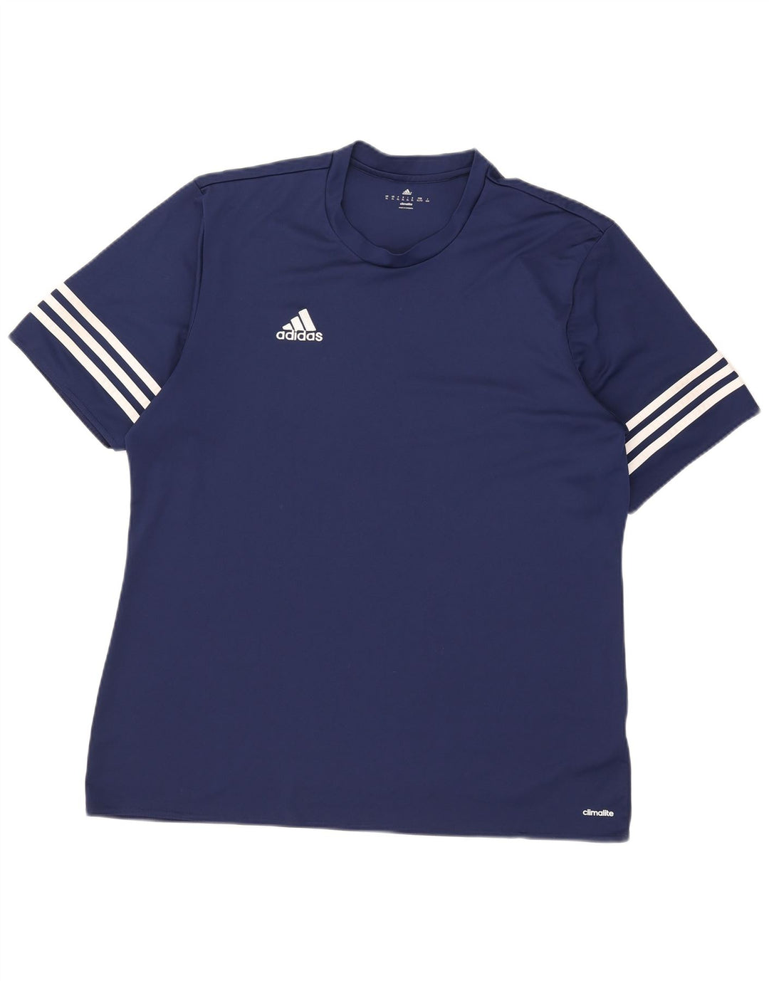 Adidas Hombre Climalite Camiseta Top XL Azul Marino Poliéster
