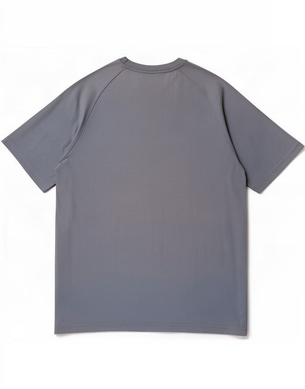 Adidas Hombre Camiseta Gráfica Top Algodón Azul Medio
