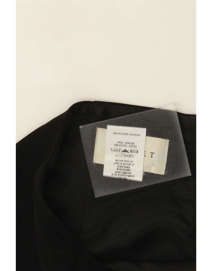 Minuet Falda lápiz para mujer UK 44 Grande W32 Poliéster negro