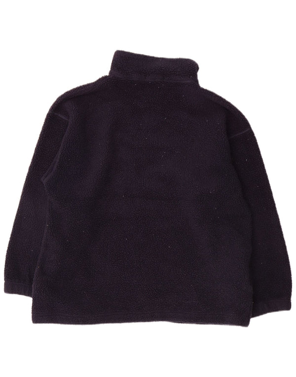 Marks & Spencer - Jersey de forro polar extragrande para mujer, talla 40, tamaño mediano, azul marino