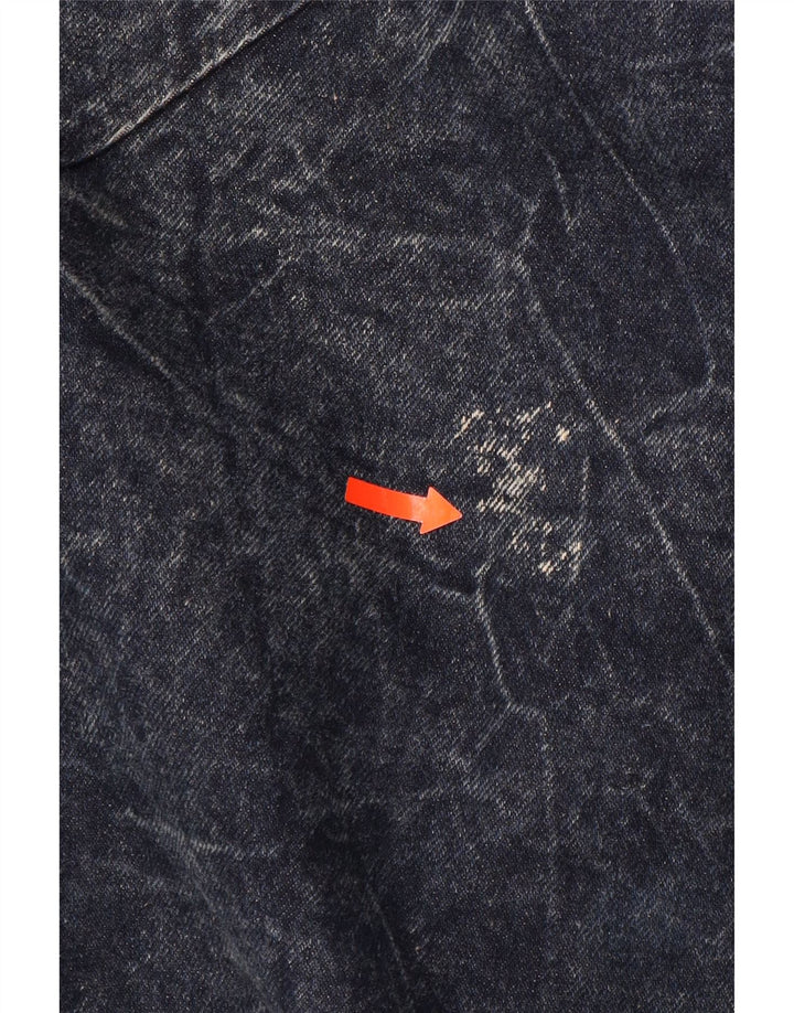 CHRISTIE OF CALIFORNIA Abrigo vaquero de gran tamaño para mujer US 14 XL Azul marino