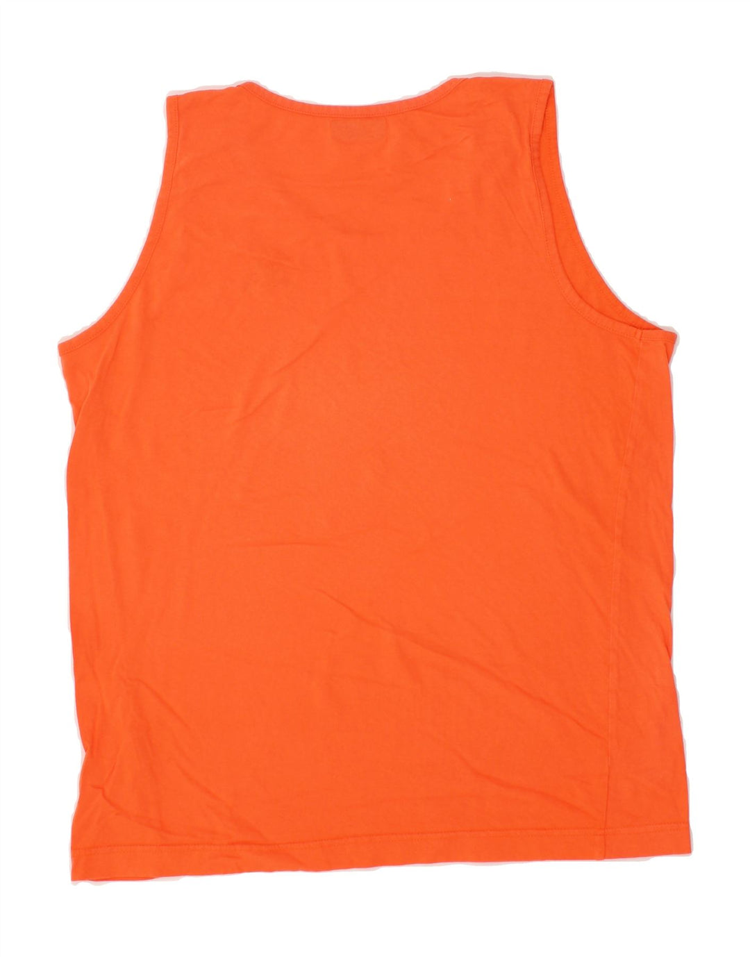 KAPPA Womens Vest Top UK 16 Large Orange Cotton Vintage Kappa and Second-Hand Kappa from Messina Hembry 