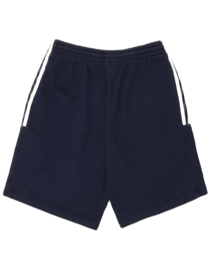 Adidas Hombre Pantalones Cortos Deportivos Medio Azul Marino Algodón