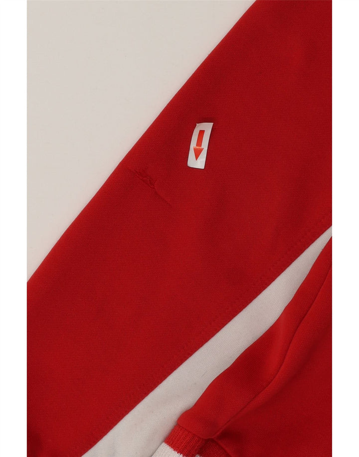 Puma - Chaqueta de chándal para mujer (talla 40), color rojo medio, poliéster