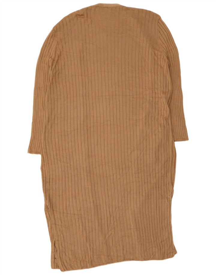 Marks & Spencer - Cárdigan largo para mujer, talla 40, color marrón