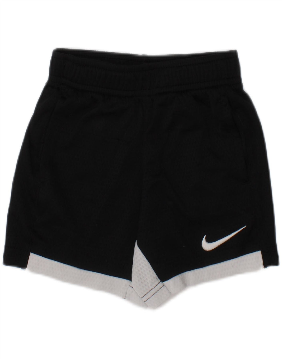 Nike - Pantalones cortos deportivos para bebé niño (18-24 meses), color negro