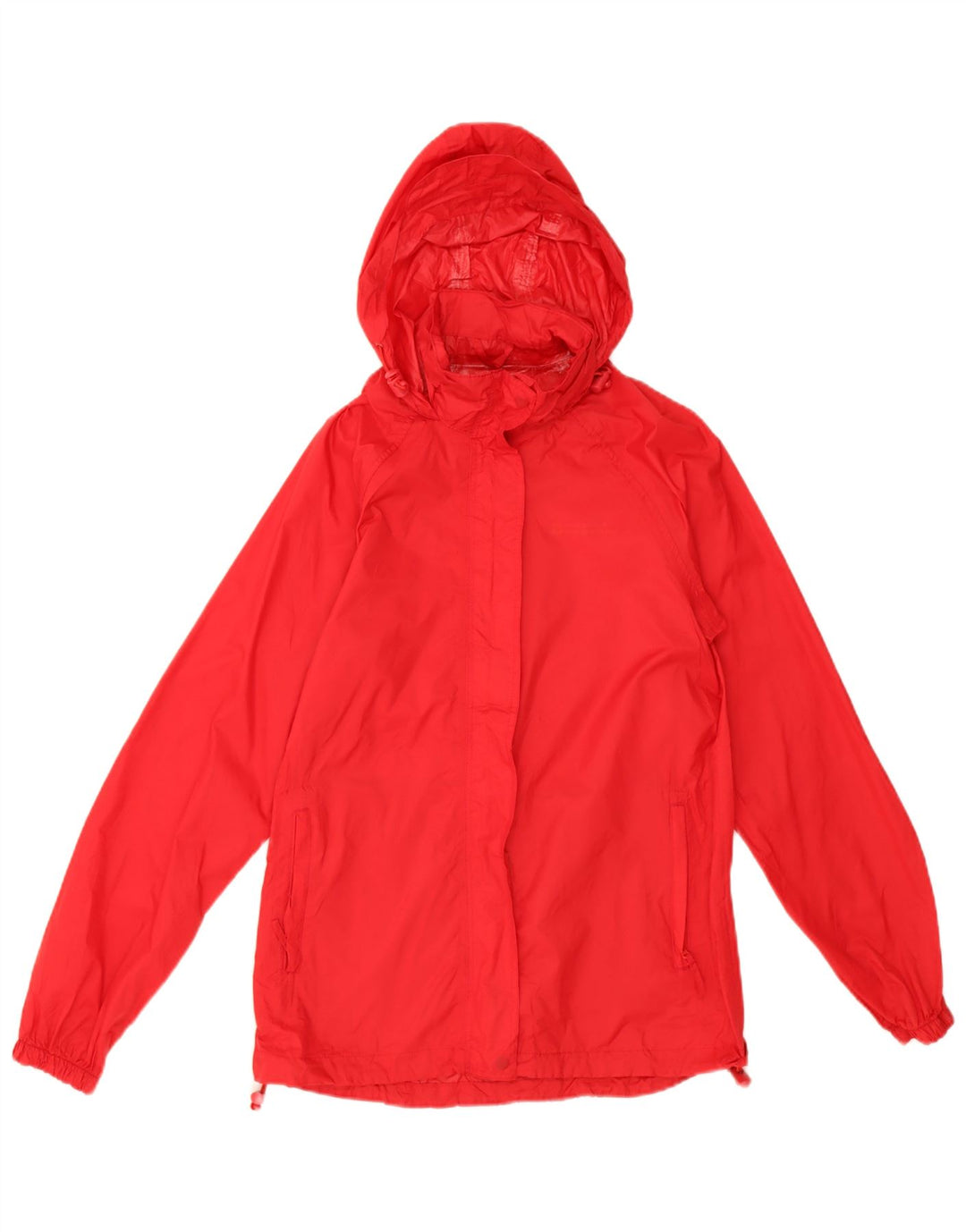 Chaqueta impermeable con capucha para mujer Mountain Warehouse UK 8 Small Red Nylon