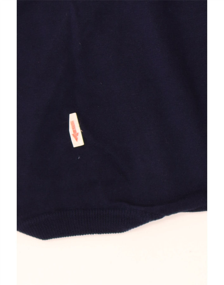 Polo Norte Hombre Chaleco Tank Top XL Lana Azul Marino