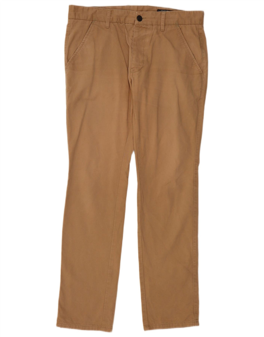 JACK & JONES Pantalón chino ajustado para hombre W36 L32 Beige