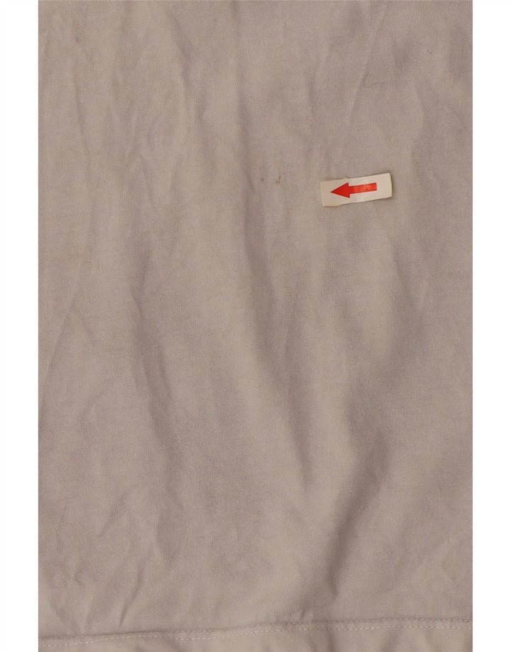 Levi's Camiseta estándar para hombre Top grande de algodón blanco