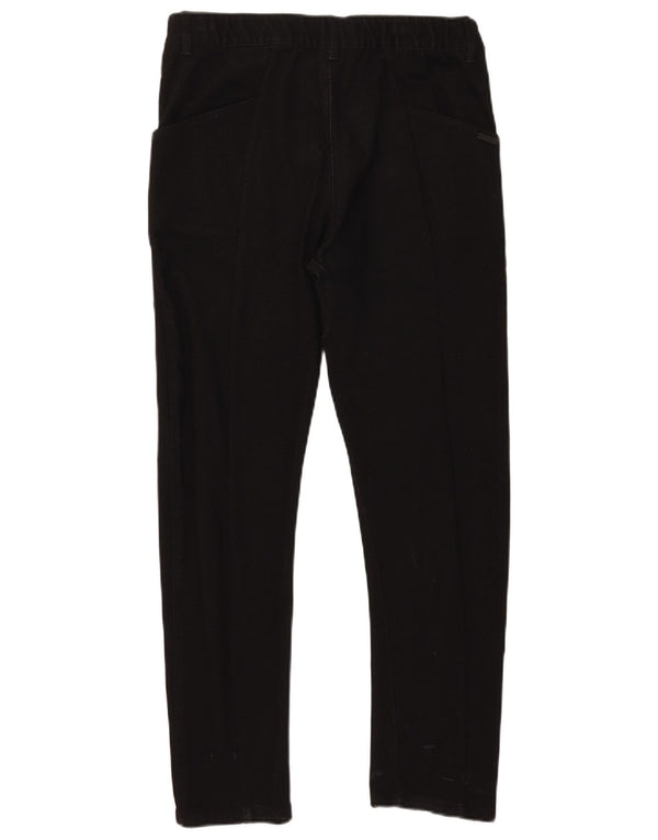 Zara Pantalones Casual Slim para Niños 13-14 Años W30 L28 Negro Poliéster