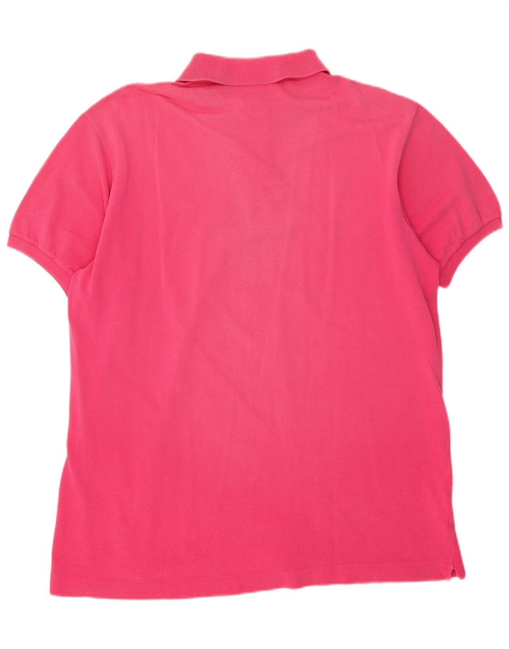 Polo Lacoste Hombre Algodón Rosa Grande