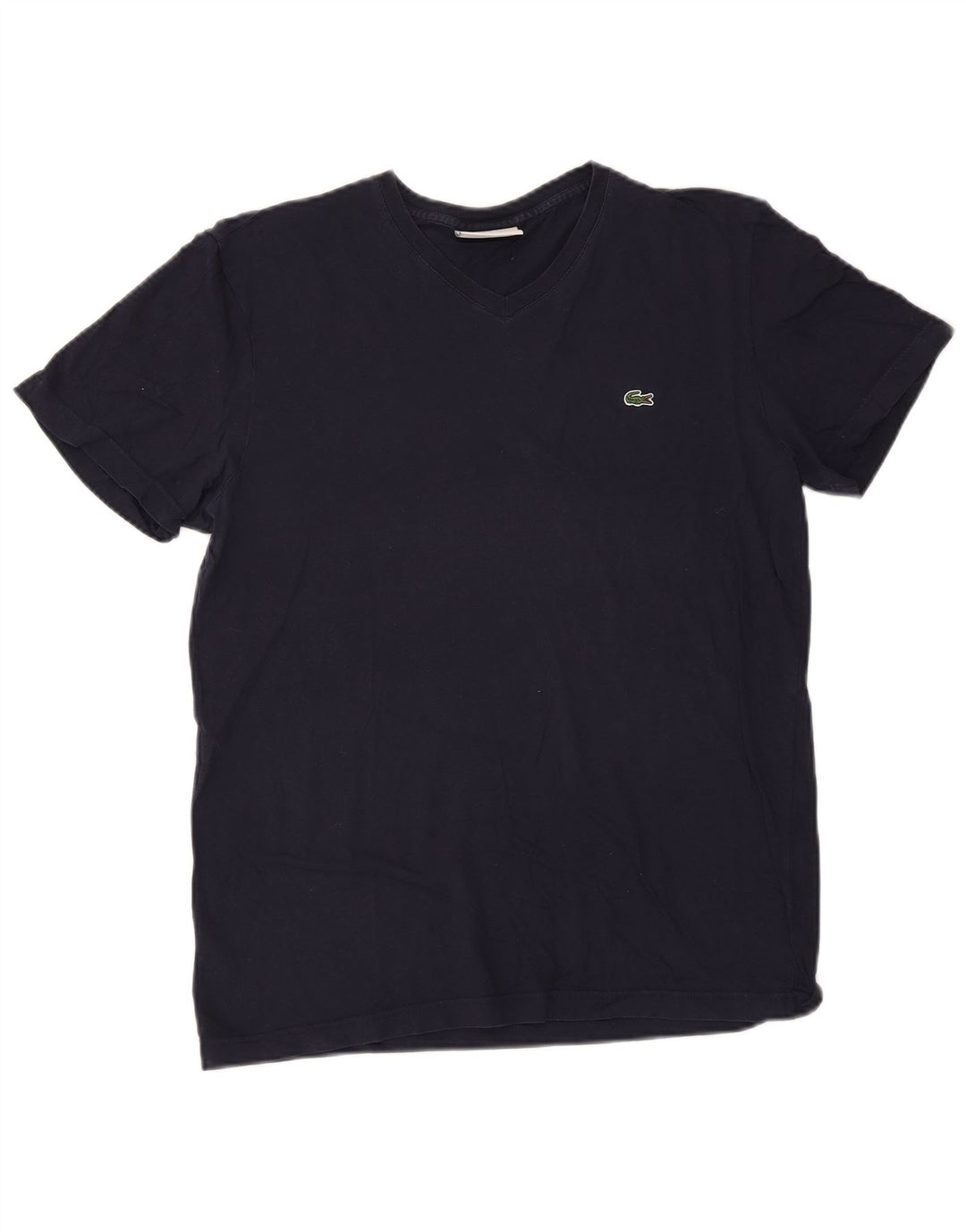 Camiseta Lacoste Hombre Regular Fit Top Algodón Azul Marino Mediano