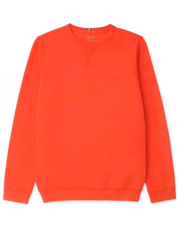 Sudadera Joules Hombre Jumper Small Naranja Algodón