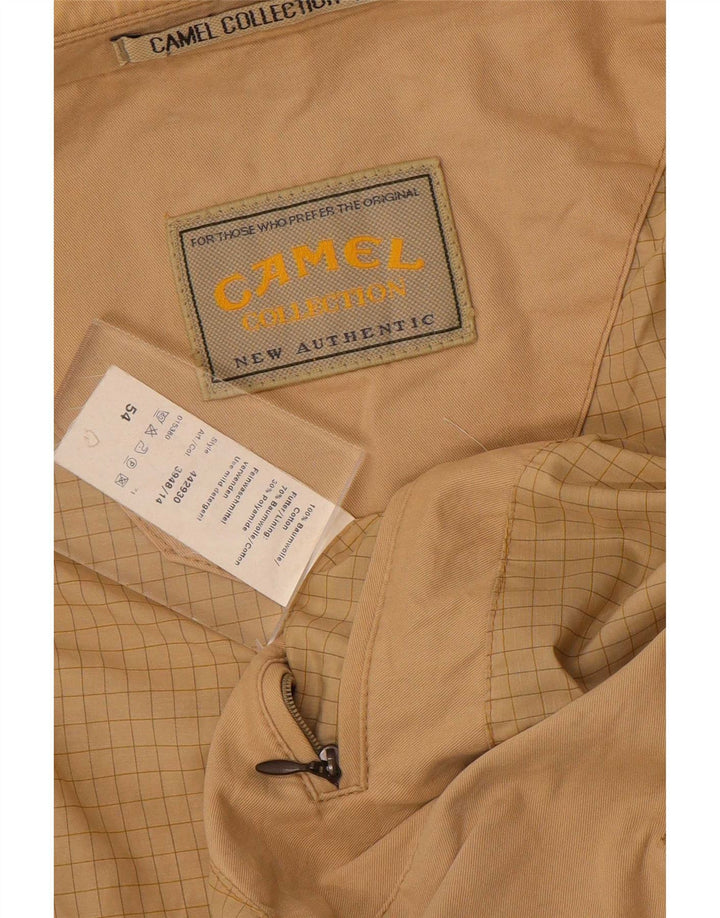 Camel Active Chaqueta tipo blazer de 3 botones para hombre IT 54 XL Algodón beige