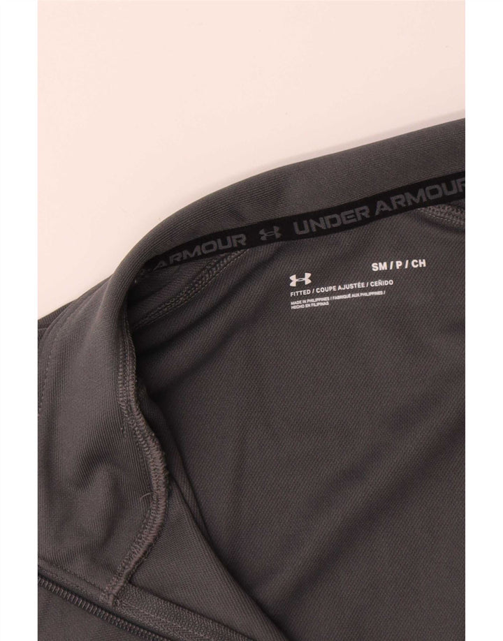 Under Armour Hombre Chándal Top Chaqueta Pequeña Gris Poliéster